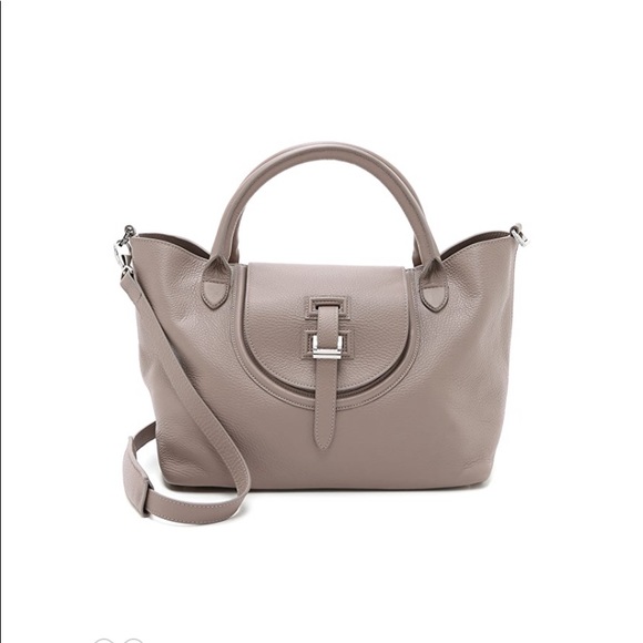 meli melo halo medium handbag - taupe - Picture 1 of 12